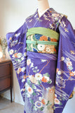 No.46 菊花々に垣根文様刺繍振袖