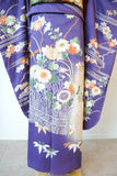 No.46 菊花々に垣根文様刺繍振袖