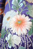 No.46 菊花々に垣根文様刺繍振袖