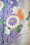 No.46 菊花々に垣根文様刺繍振袖