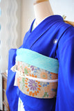 No.61 松に鶴文様錦紗縮緬振袖