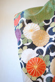 No.278 扇面に唐草菊文刺繍金通し振袖