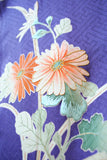 No.46 菊花々に垣根文様刺繍振袖