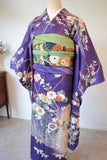 No.46 菊花々に垣根文様刺繍振袖