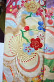 No.266 吉祥花々に雲取り文様刺繍振袖