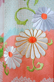 No.272 彩色雲取り総絞り菊刺繍振袖