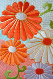 No.272 彩色雲取り総絞り菊刺繍振袖