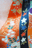 No.138 おし鳥文様染め分け振袖