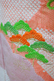 No.272 彩色雲取り総絞り菊刺繍振袖