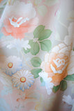 No.233 孔雀に花々ぼかし文様振袖