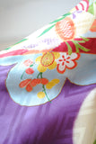 No.266 吉祥花々に雲取り文様刺繍振袖