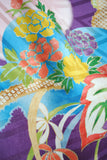 No.266 吉祥花々に雲取り文様刺繍振袖
