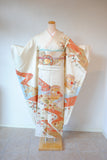 No.273 霞に貝桶文様刺繍振袖
