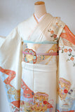 No.273 霞に貝桶文様刺繍振袖