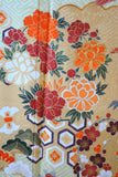 No.259 若芽色金雲取りに吉祥文様振袖