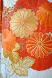 No.29 梅菊に雲取り竹文様刺繍振袖
