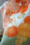 No.29 梅菊に雲取り竹文様刺繍振袖