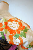 No.276 雲取りに菊牡丹文様刺繍振袖
