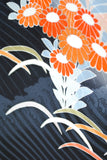No.274 ぼかし綸子おしどりに四季草花文様振袖