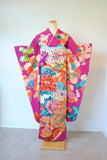 No.253 牡丹百花文様刺繡振袖