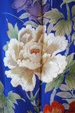 No.229 【特選】群青色錦紗地百花繚乱刺繍振袖　一式
