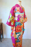 No.253 牡丹百花文様刺繡振袖