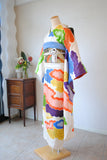 No.33 五色雲取り文様綸子振袖