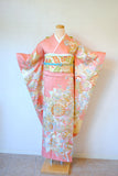 No.159 金彩菊に槍梅文様刺繍振袖