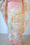 No.159 金彩菊に槍梅文様刺繍振袖