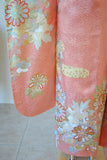 No.159 金彩菊に槍梅文様刺繍振袖