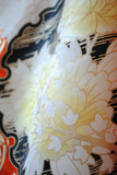No.79 市松に雪輪花文様中振袖