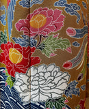 No.6　牡丹鳳凰文様紅型縮緬振袖