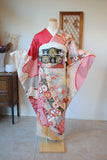 No.179 菊に葵疋田吉祥文様振袖