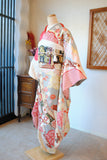 No.179 菊に葵疋田吉祥文様振袖