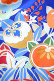 No.161 橘檜扇文様刺繍振袖